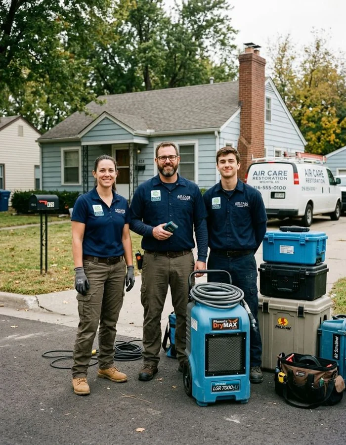 Wichita Mold Removal Services team serving Derby